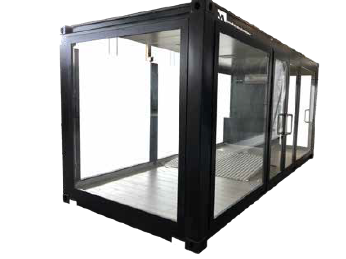 Noleggio vendita container - container espositivi vetrati